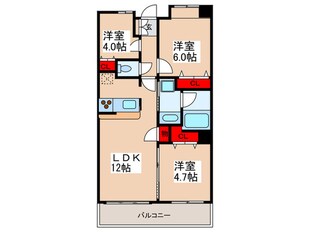 パークビューステージ東陽町の物件間取画像